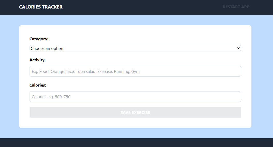 calorie-tracker